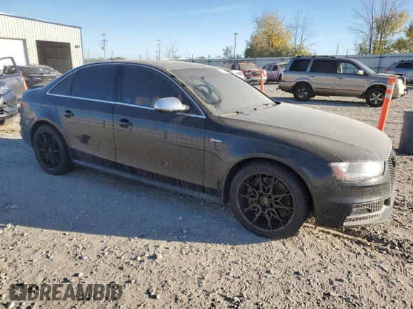 2014 Audi S4 Premium Plus with VIN WAUBGAFL8EA060280, listed as a Copart auction lot 68764124 with 97,868 mi miles and Clean Title. Bid and sale history available at carsss.com. Image 4.