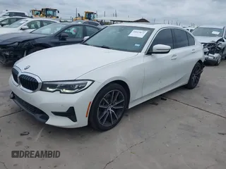 2020 BMW 3 Series 330i with VIN WBA5R1C06LFH40375, listed as a IAAI auction lot 41023872 with 98,325 mi miles and . Bid and sale history available at carsss.com. Image 20.