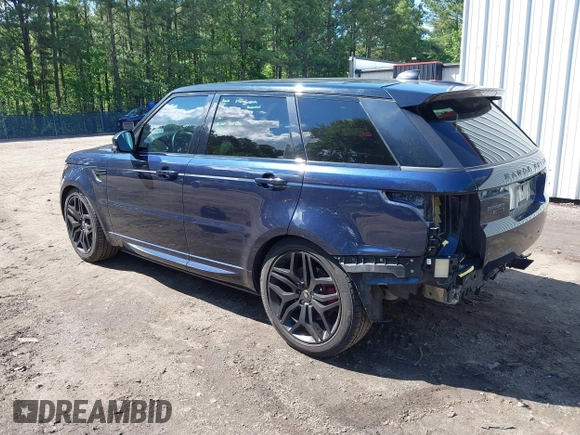 2017 Land Rover Range Rover Sport Autobiography z VIN SALWV2FE4HA155191, wystawiony jako IAAI lot #42329524 z przebiegiem 126 120 mil mil oraz . Historia ofert i sprzedaży dostępna na DreamBid. Obrazek 3.