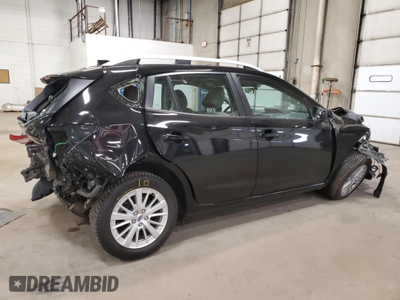 2018 Subaru Impreza Premium with VIN 4S3GTAD63J3750972, listed as a Copart auction lot 50039955 with 0 mi miles and Salvage Title. Bid and sale history available at carsss.com. Image 3.