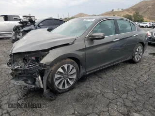 2014 Honda Accord EX-L с VIN 1HGCR6F57EA002565, выставлен на аукционе Copart как лот 59636195 с пробегом 118 388 миль миль и Списание • Salvage title. История ставок и продаж доступна на DreamBid. Изображение 1.