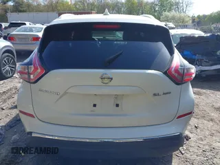 2016 Nissan Murano S z VIN 5N1AZ2MH9GN142510, wystawiony jako IAAI lot #42139461 z przebiegiem 116 559 mil mil oraz . Historia ofert i sprzedaży dostępna na DreamBid. Obrazek 16.