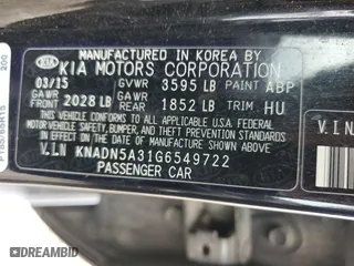 2016 Kia Rio EX with VIN KNADN5A31G6549722, listed as a Copart auction lot 53671625 with 185,834 mi miles and Clean Title. Bid and sale history available at carsss.com. Image 12.