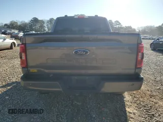 2023 Ford F-150 XL with VIN 1FTFW1ED4PFC97050, listed as a Copart auction lot 47654235 with 25,999 mi miles and Salvage Title. Bid and sale history available at carsss.com. Image 6.