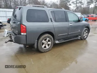 2007 Nissan Armada SE z VIN 5N1AA08A97N723532, wystawiony jako Copart lot #45090625 z przebiegiem 200 281 mil mil oraz Szkoda całkowita • Salvage title. Historia ofert i sprzedaży dostępna na DreamBid. Obrazek 3.