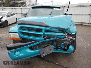 1997 Dodge Dakota with VIN 1B7GL23X6VS173527, listed as a Copart auction lot 48055295 with 154,418 mi miles and Salvage Title. Bid and sale history available at carsss.com. Image 5.