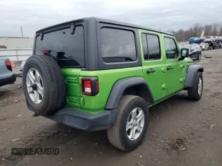 2020 Jeep Wrangler Unlimited Willys with VIN 1C4HJXDN2LW152717, listed as a Copart auction lot 85485464 with 154,436 mi miles and Salvage title. Bid and sale history available at DreamBid. Image 3.