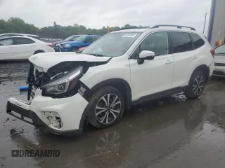 2020 Subaru Forester Limited with VIN JF2SKAUC7LH421475, listed as a Copart auction lot 57404785 with 20,481 mi miles and Salvage title. Bid and sale history available at DreamBid. Image 1.