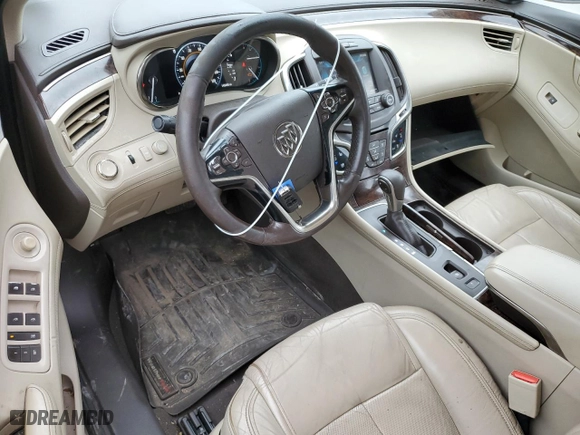 2015 Buick LaCrosse Premium I with VIN 1G4GD5G38FF143604, listed as a Copart auction lot 43588525 with 145,688 mi miles and Salvage Title. Bid and sale history available at carsss.com. Image 8.