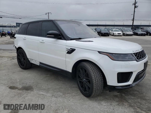 2018 Land Rover Range Rover Sport HSE with VIN SALWR2RV8JA807770, listed as a Copart auction lot 45088064 with 77,209 mi miles and Salvage Title. Bid and sale history available at carsss.com. Image 4.