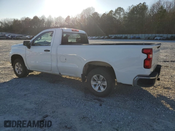 2020 Chevrolet Silverado 1500 Work Truck with VIN 3GCNWAEF2LG299577, listed as a Copart auction lot 43903285 with 139,782 mi miles and Salvage Title. Bid and sale history available at DreamBid. Image 2.