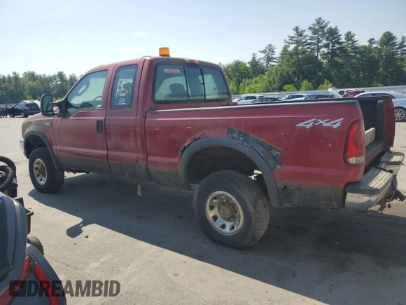 2003 Ford F-250 XL z VIN 1FTNX21L63EA45070, wystawiony jako Copart lot #62015555 z przebiegiem Nie podano mil oraz Czysty tytuł • Clean title. Historia ofert i sprzedaży dostępna na DreamBid. Obrazek 2.