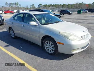 2004 Lexus ES 330 with VIN JTHBA30GX45045913, listed as a IAAI auction lot 41747664 with 173,544 mi miles. Bid and sale history available at carsss.com. Image 1.