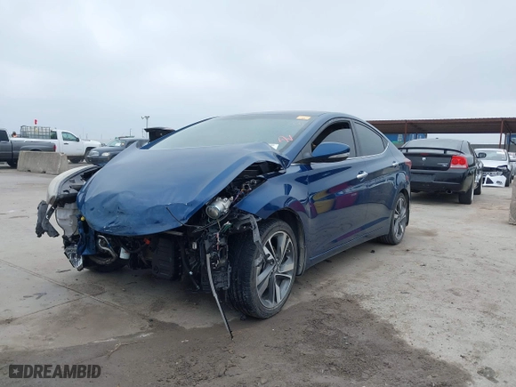2014 Hyundai Elantra SE with VIN KMHDH4AEXEU122503, listed as a IAAI auction lot 38839586 with 86,865 mi miles. Bid and sale history available at carsss.com. Image 19.
