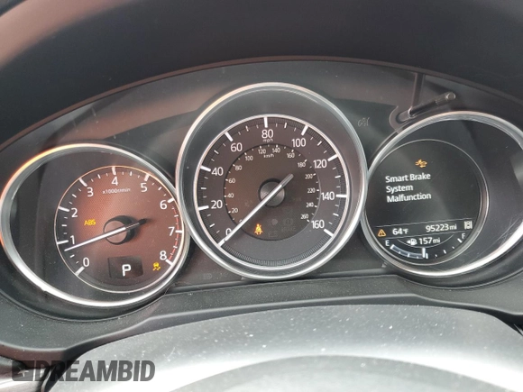 2017 Mazda CX-5 Grand Touring with VIN JM3KFADL5H0190186, listed as a Copart auction lot 48503805 with 95,223 mi miles and Salvage Title. Bid and sale history available at carsss.com. Image 9.