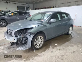 2012 Mazda 3 i Touring with VIN JM1BL1L88C1679120, listed as a Copart auction lot 46061535 with 94,099 mi miles and Salvage title. Bid and sale history available at DreamBid. Image 1.