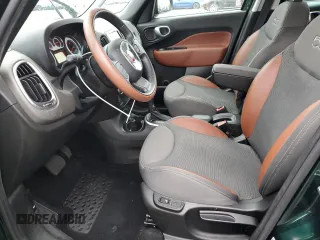 2014 FIAT 500L Trekking with VIN ZFBCFADH7EZ019538, listed as a Copart auction lot 82494444 with 18,550 mi miles and Salvage Title. Bid and sale history available at carsss.com. Image 7.