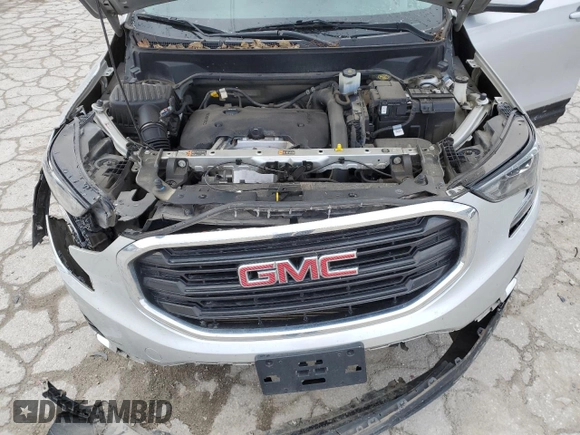 2019 GMC Terrain SLE with VIN 3GKALTEX8KL131271, listed as a Copart auction lot 83336344 with 100,468 mi miles and Salvage Title. Bid and sale history available at carsss.com. Image 13.