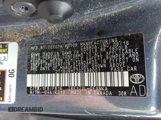 2016 Toyota Corolla L z VIN 2T1BURHE2GC698001, wystawiony jako IAAI lot #42378300 z przebiegiem 182 810 mil mil oraz . Historia ofert i sprzedaży dostępna na DreamBid. Obrazek 9.