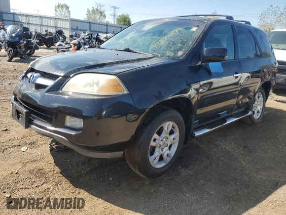 2005 Acura MDX Touring with VIN 2HNYD187X5H532156, listed as a Copart auction lot 72774474 with 254,054 mi miles and Salvage title. Bid and sale history available at DreamBid. Image 1.