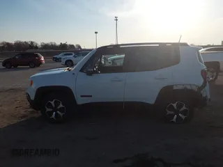2019 Jeep Renegade Trailhawk with VIN ZACNJBC16KPK09448, listed as a IAAI auction lot 41785702 with 55,906 mi miles and . Bid and sale history available at DreamBid. Image 15.
