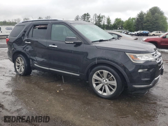 2019 Ford Explorer Limited z VIN 1FM5K8F82KGB43257, wystawiony jako Copart lot #56114135 z przebiegiem 82 119 mil mil oraz Szkoda całkowita • Salvage title. Historia ofert i sprzedaży dostępna na DreamBid. Obrazek 4.