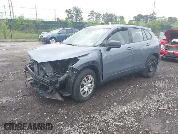 2022 Toyota Corolla Cross L with VIN 7MUAAABG0NV024424, listed as a IAAI auction lot 42261227 with 20,171 mi miles and . Bid and sale history available at DreamBid. Image 19.