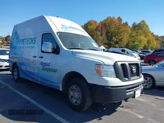2021 Nissan NV SV with VIN 1N6AF0LY0MN804468, listed as a IAAI auction lot 40677677 with 138,962 mi miles. Bid and sale history available at carsss.com. Image 1.