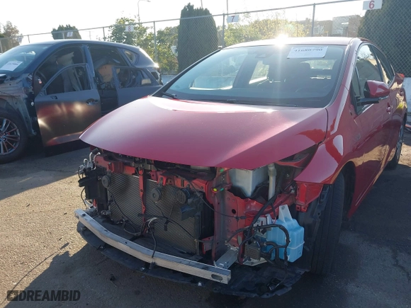 2020 Toyota Prius Prime LE with VIN JTDKARFP3L3143431, listed as a IAAI auction lot 41680790 with NaN miles. Bid and sale history available at carsss.com. Image 18.
