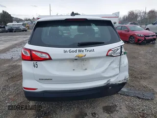 2019 Chevrolet Equinox LS with VIN 2GNAXHEV7K6196958, listed as a IAAI auction lot 41827710 with 108,738 mi miles. Bid and sale history available at carsss.com. Image 16.