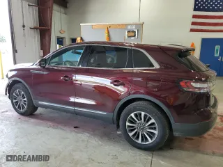 2020 Lincoln Nautilus Standard with VIN 2LMPJ8J96LBL29019, listed as a Copart auction lot 62662184 with 46,420 mi miles and Salvage Title. Bid and sale history available at carsss.com. Image 2.