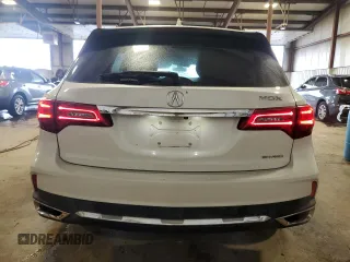 2017 Acura MDX z VIN 5FRYD4H35HB001119, wystawiony jako Copart lot #58194595 z przebiegiem 83 172 mil mil oraz Szkoda całkowita • Salvage title. Historia ofert i sprzedaży dostępna na DreamBid. Obrazek 6.