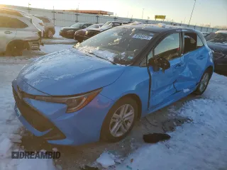 2020 Toyota Corolla Hatchback SE with VIN JTND4RBE4L3087466, listed as a Copart auction lot 87654575 with 31,081 mi miles and Salvage Title. Bid and sale history available at carsss.com. Image 1.