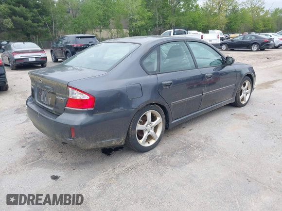 2008 Subaru Legacy Limited with VIN 4S3BL626987217652, listed as a IAAI auction lot 42309681 with 198,823 mi miles and . Bid and sale history available at DreamBid. Image 4.
