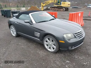 2005 Chrysler Crossfire Limited with VIN 1C3AN65L25X052504, listed as a IAAI auction lot 41965661 with 83,710 mi miles and . Bid and sale history available at DreamBid. Image 1.