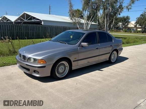 1999 BMW 5 Series 528iA with VIN WBADM6346XGU01087, listed as a Copart auction lot 76328624 with 235,225 mi miles and Clean Title. Bid and sale history available at carsss.com. Image 2.