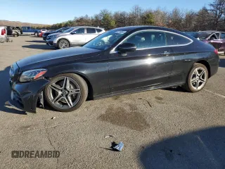 2019 Mercedes-Benz C 300 with VIN WDDWJ8EBXKF834833, listed as a Copart auction lot 80119834 with 51,405 mi miles and Salvage Title. Bid and sale history available at carsss.com. Image 1.