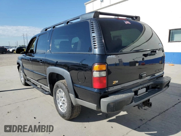 2004 Chevrolet Suburban Z71 with VIN 3GNFK16Z14G148988, listed as a Copart auction lot 58481704 with 0 mi miles and Salvage Title. Bid and sale history available at carsss.com. Image 2.