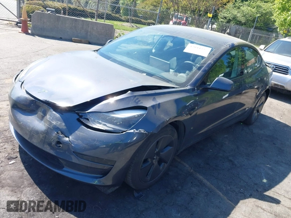 2023 Tesla Model 3 with VIN 5YJ3E1EA6PF645110, listed as a IAAI auction lot 42044357 with 24,352 mi miles and . Bid and sale history available at DreamBid. Image 22.