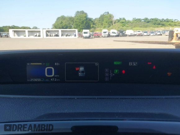 2017 Toyota Prius Two with VIN JTDKBRFU9H3546985, listed as a IAAI auction lot 42599555 with 253,650 mi miles and . Bid and sale history available at DreamBid. Image 7.