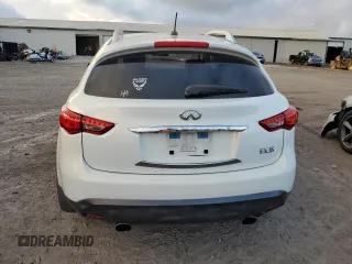 2009 Infiniti FX35 with VIN JNRAS18W29M155135, listed as a Copart auction lot 79048084 with 177,262 mi miles and Salvage Title. Bid and sale history available at carsss.com. Image 6.