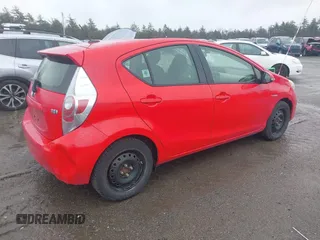 2012 Toyota Prius One with VIN JTDKDTB31C1524326, listed as a IAAI auction lot 41950024 with 60,317 mi miles. Bid and sale history available at carsss.com. Image 4.