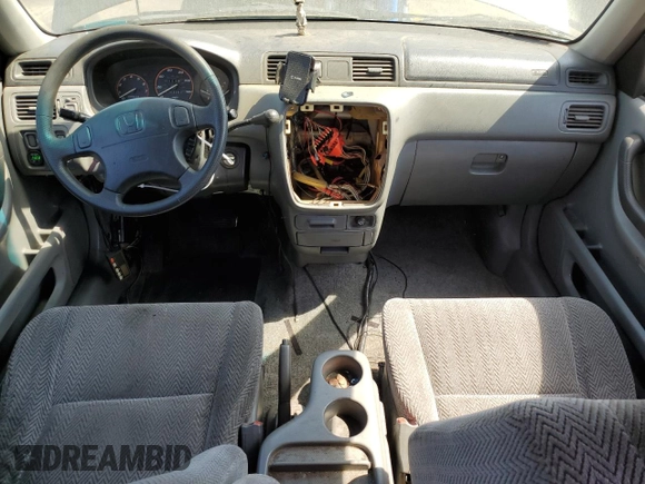1997 Honda CR-V with VIN JHLRD1858VC057492, listed as a Copart auction lot 59996334 with 209,965 mi miles and Salvage Title. Bid and sale history available at carsss.com. Image 8.