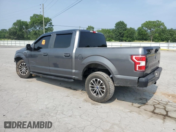 2018 Ford F-150 XL with VIN 1FTEW1E59JFE10695, listed as a Copart auction lot 60171325 with 134,904 mi miles and Salvage title. Bid and sale history available at DreamBid. Image 2.