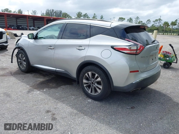 2018 Nissan Murano SL z VIN 5N1AZ2MG8JN124465, wystawiony jako IAAI lot #41633799 z przebiegiem 70 691 mil mil oraz . Historia ofert i sprzedaży dostępna na DreamBid. Obrazek 3.