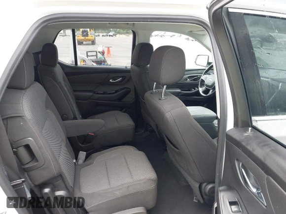 2020 Chevrolet Traverse LT Cloth z VIN 1GNERGKW3LJ127398, wystawiony jako IAAI lot #42161330 z przebiegiem 96 140 mil mil oraz . Historia ofert i sprzedaży dostępna na DreamBid. Obrazek 8.