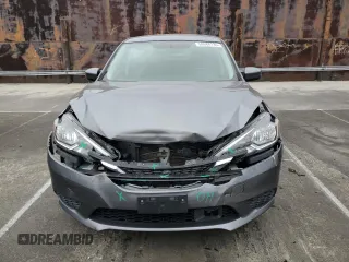 2019 Nissan Sentra S with VIN 3N1AB7AP7KY233842, listed as a Copart auction lot 50084135 with 77,600 mi miles and Salvage Title. Bid and sale history available at carsss.com. Image 5.