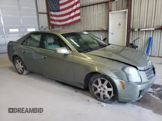 2005 Cadillac CTS with VIN 1G6DP567750172647, listed as a Copart auction lot 57131944 with 0 mi miles and Salvage Title. Bid and sale history available at carsss.com. Image 4.