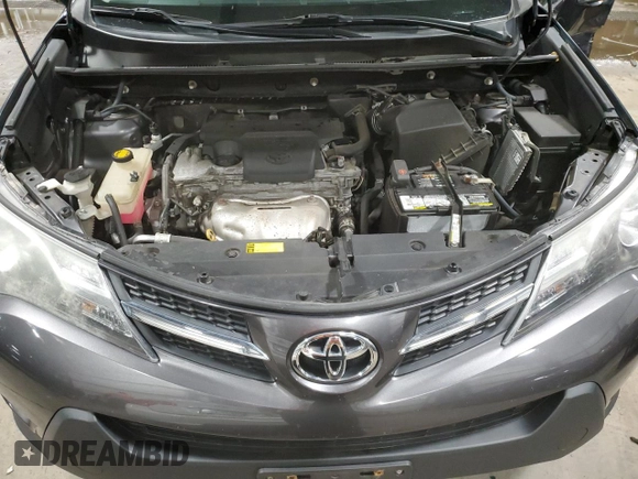 2013 Toyota RAV4 XLE with VIN 2T3RFREVXDW008185, listed as a Copart auction lot 45594385 with 97,915 mi miles and Salvage Title. Bid and sale history available at carsss.com. Image 13.