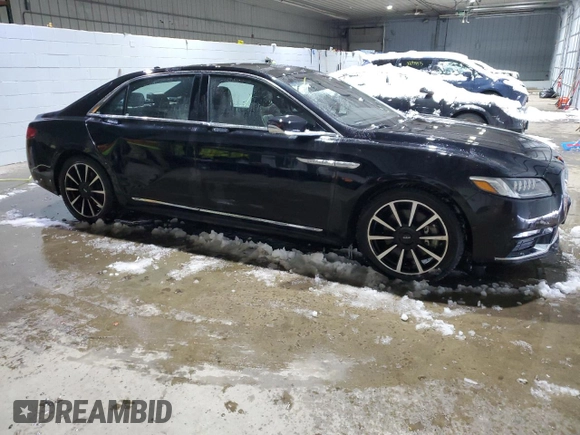2019 Lincoln Continental Reserve with VIN 1LN6L9NC7K5601870, listed as a Copart auction lot 89140335 with 182,089 mi miles and Salvage Title. Bid and sale history available at DreamBid. Image 4.